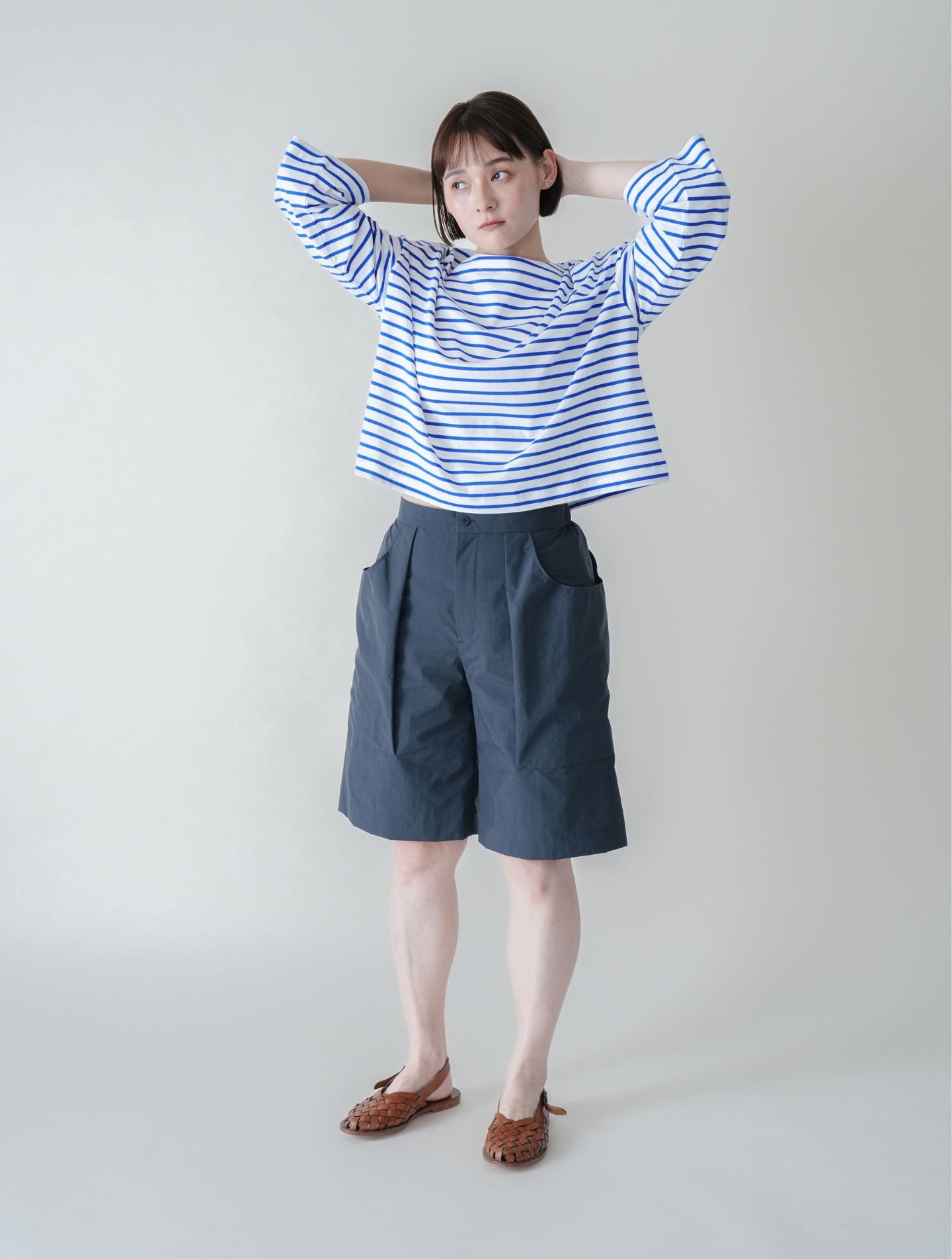 マーリリーナ │ マックローリーナイロン サイドポケットハーフパンツ