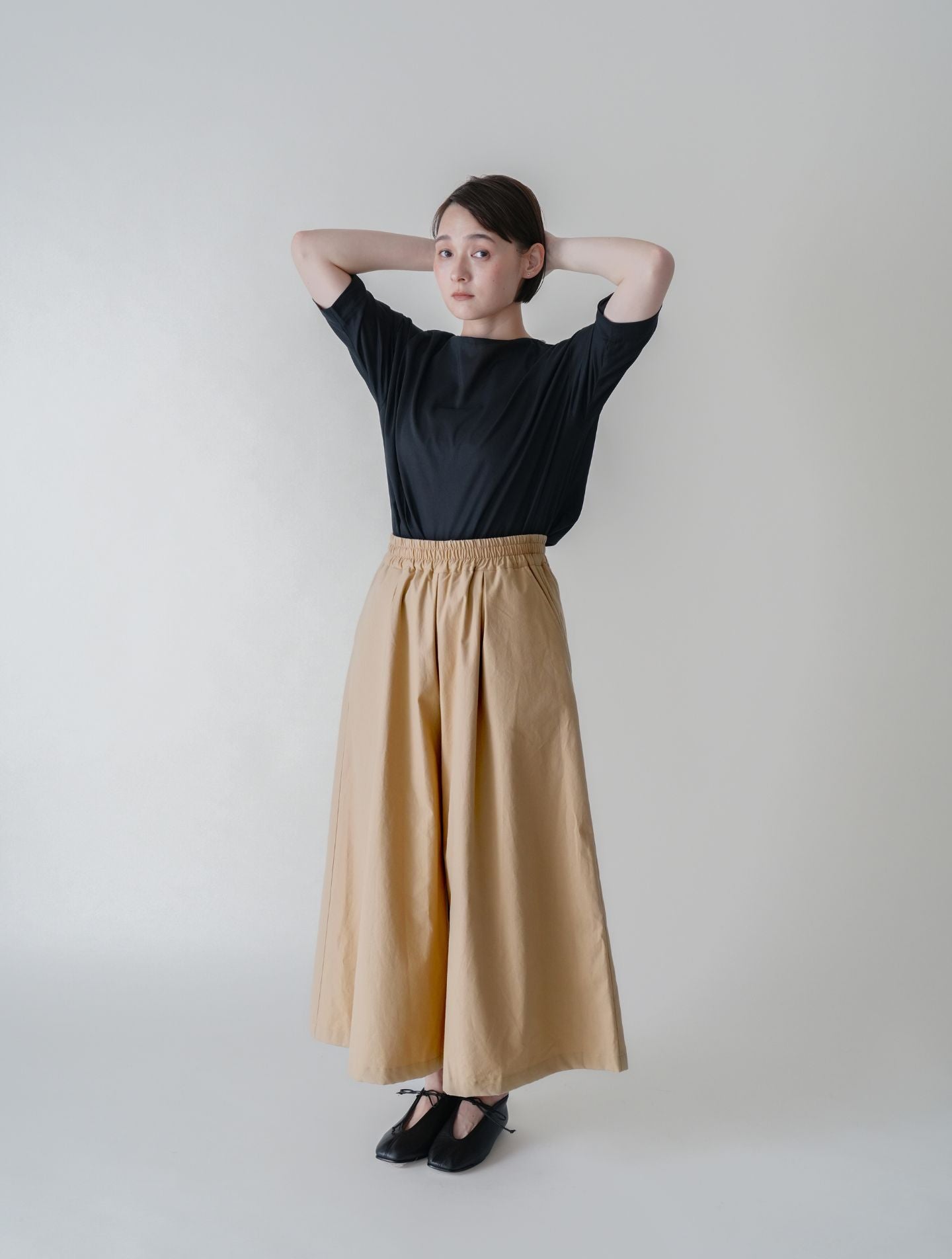 ジオページ バーティマトン │ パラシュートクロス フレアパンツ – nuhji