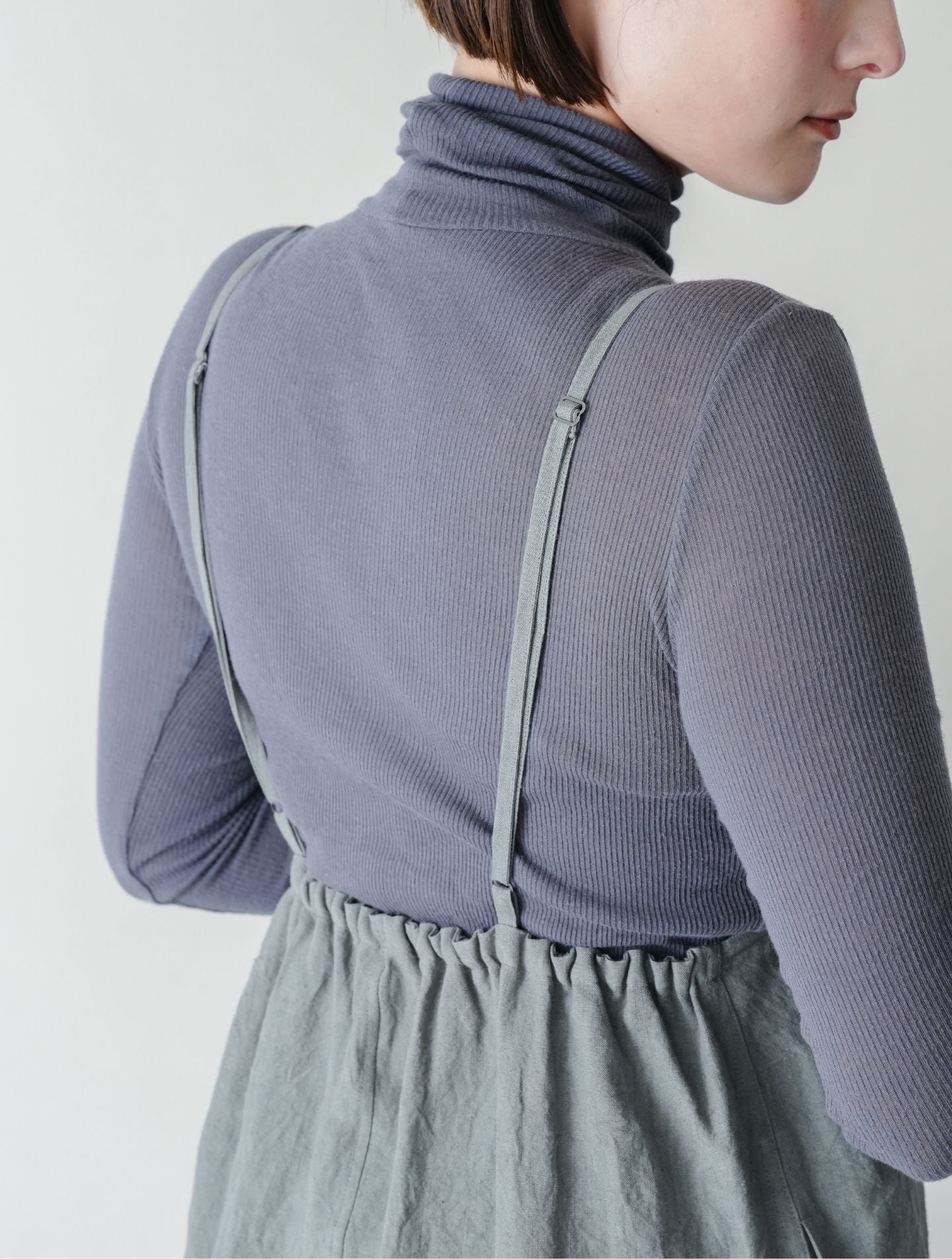 non　リネンサロペット non リネンサロペット 大人シンプルリネンサロペット | BLATE